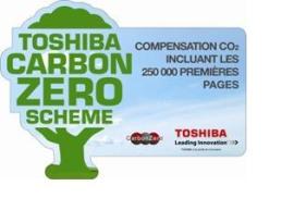 Toshiba compensation carbone